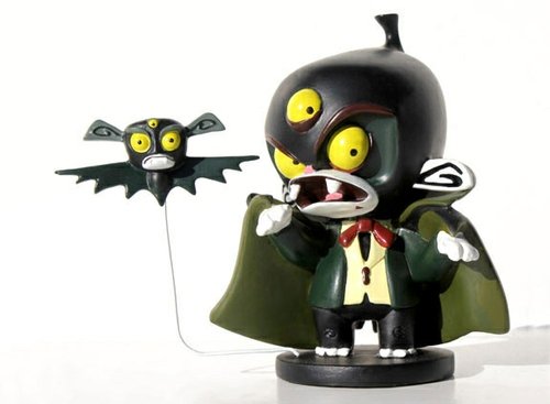Count Monkula figure, produced by Atomic Monkey. Front view.