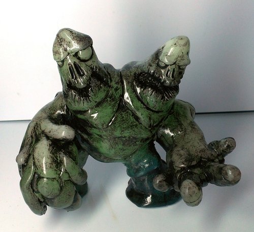 O.M.B (Oh My Blob) 4 figure by Dubose Art, produced by Dubose Art. Front view.