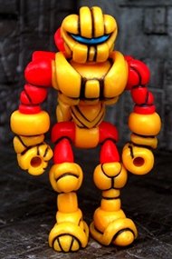 Naras Buildman figure, produced by Onell Design. Front view.
