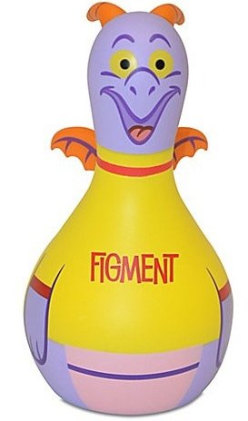Figment - LE Sweater Variant figure by Casey Jones, produced by Disney. Front view.