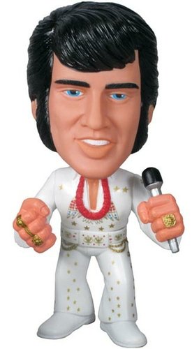 Funko Force - Elvis Presley (Aloha From Hawaii Ver.) figure, produced by Funko. Front view.