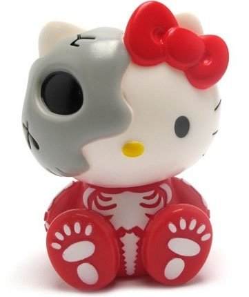 Hello Kitty Skull SB Ver. Vol.2 figure by Balzac X Sanrio, produced by Secret Base. Front view.