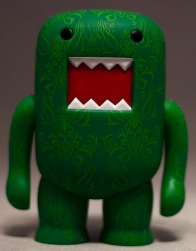  Deco Green Filigree Domo figure, produced by Dark Horse. Front view.