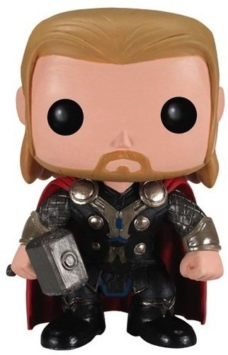 Thor POP! figure by Marvel, produced by Funko. Front view.