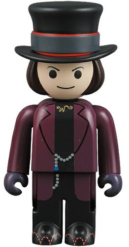 Willy Wonka figure, produced by Medicom Toy. Front view.