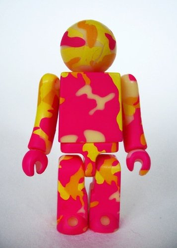 Warhol Pop - DPM Identifier figure by Maharishi X Andy Warhol Foundation, produced by Medicom Toy. Front view.