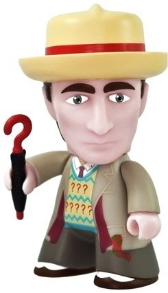 Doctor Who 50th Anniversary - 7th Doctor figure by Matt Jones (Lunartik), produced by Titan Merchandise. Front view.