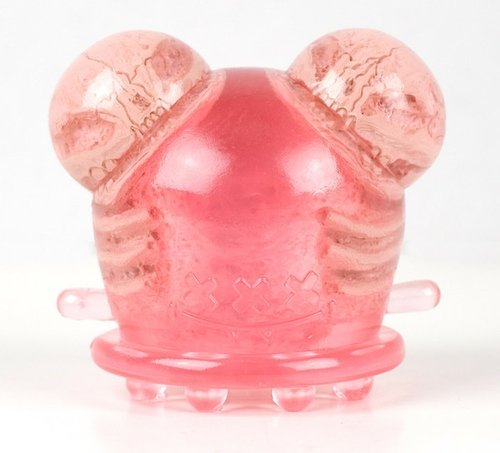 Infected Buff Monster Pink figure by Scott Wilkowski. Front view.