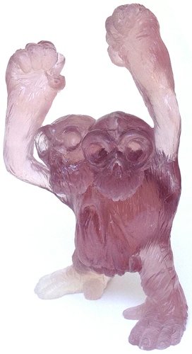 Skullatan - Plum figure by Motorbot, produced by Deadbear Studios. Front view.