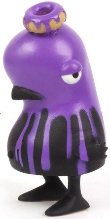 Sluggy P - Purple  figure by Nevercrew. Front view.