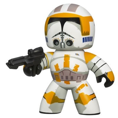 Clone Commander Cody figure, produced by Hasbro. Front view.