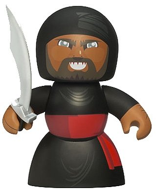 Cairo Swordsman figure, produced by Hasbro. Front view.