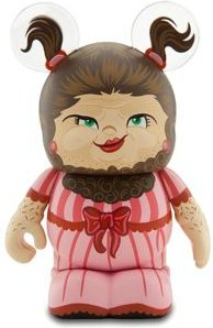 Bearded Lady figure by Gerald Mendez, produced by Disney. Front view.
