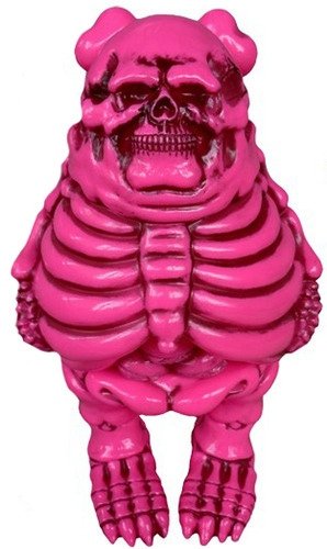 Big Boner - Popaganda Pink, Designer Con 2013 figure by Ron English, produced by Blackbook Toy. Front view.