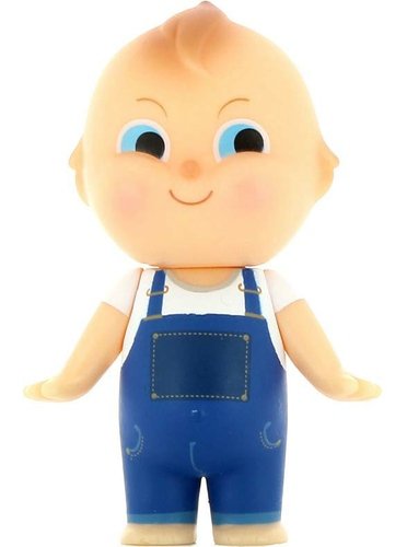 Gee Sorry Angel Series 1 - Overalls figure by Dreams Inc., produced by Dreams Inc.. Front view.