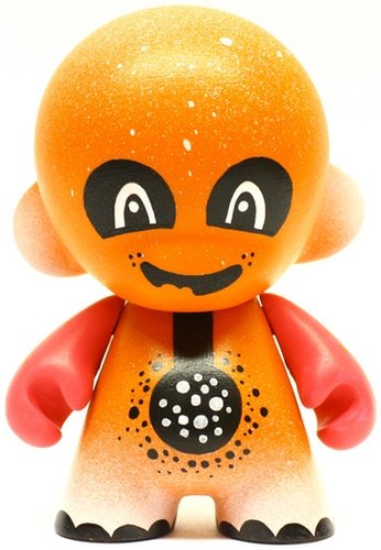 Double B Squad - Orange, Tenacious Toys Exclusive figure by Tesselate. Front view.