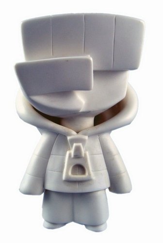 Moneygrip figure by Kano. Front view.