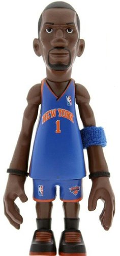 Amare Stoudemire - Blue figure by Coolrain, produced by Mindstyle. Front view.