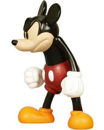 Mickeys Rival figure by Disney, produced by Medicom Toy. Front view.