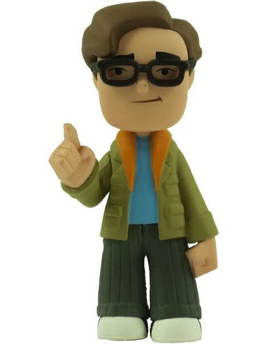 The Big Bang Theory Mystery Minis 2 - Leonard Hofstadter figure by Funko, produced by Funko. Front view.