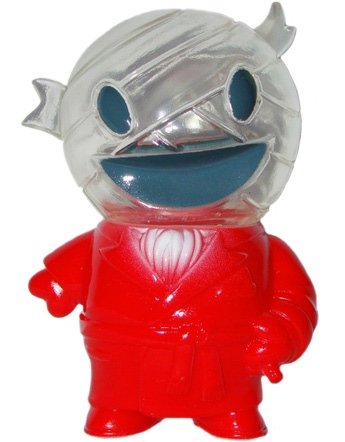 Pocket Invisiboy - SDCC 2011 figure by Brian Flynn, produced by Super7. Front view.
