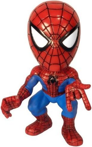 Spider-Man - Funko Force figure by Marvel, produced by Funko. Front view.