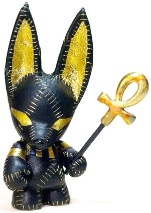 Anubis  figure by Megan Smithyman (Mesmithy), produced by Mesmithy. Front view.