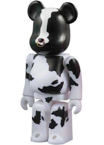 Cow - Animal Be@rbrick Series 12 figure, produced by Medicom Toy. Front view.