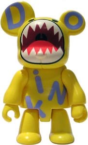 Doink Yellow figure by Doink, produced by Toy2R. Front view.