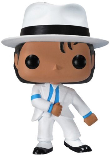 Michael Jackson - Smooth Criminal figure, produced by Funko. Front view.