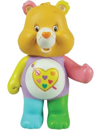 Work of Heart Bear figure by Play Imaginative, produced by Play Imaginative. Front view.