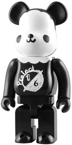 Boabear Be@rbrick 400% - Project 1/6 Exclusive figure by Devilrobots, produced by Medicom Toy. Front view.