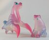 Grus & Mini Grus - Clear Blue and Red