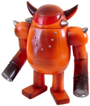 Pumpkin Bomb Double Scud Super7 Ed. figure by Rumble Monsters, produced by Rumble Monsters. Front view.