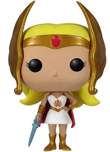 She-Ra figure, produced by Funko. Front view.