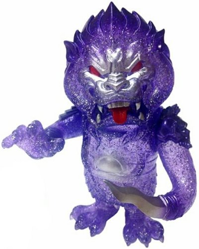Cosmic Mongolion - NYCC/APE Exclusive figure by LAmour Supreme, produced by Super7. Front view.
