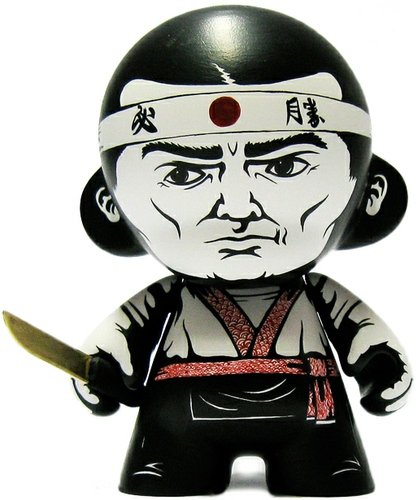 Sushi Master figure by Jon-Paul Kaiser. Front view.
