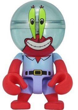 Mr.Krabs Trexi figure by Nickelodeon, produced by Play Imaginative. Front view.