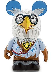 Zooper Heroes - Eagle figure by Gerald Mendez, produced by Disney. Front view.
