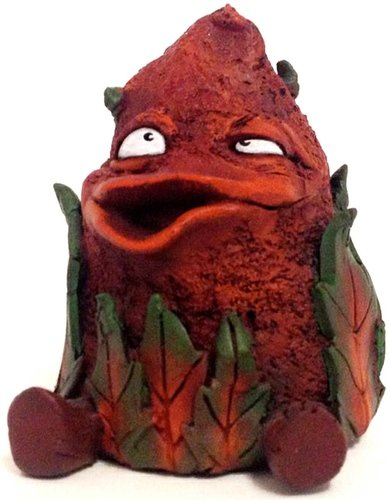 Best Buds - Strawberry Cough figure by Tony Devito. Front view.