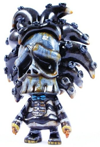 Pretty Boi Bio Morph  figure by Erick Scarecrow, produced by Esc-Toy. Front view.