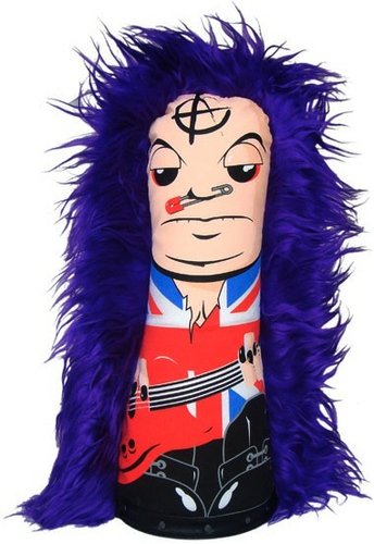 Circa Punk! figure by Mimic, produced by Circus Punks. Front view.