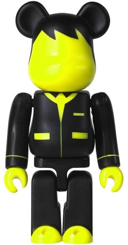 Max Be@rbrick 100% - 10 Corso Como x TVXQ! figure, produced by Medicom Toy. Front view.