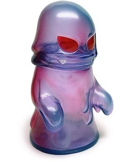 Mini Damnedron - Clear Purple figure by Rumble Monsters, produced by Rumble Monsters. Front view.