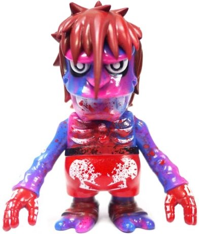Skull Vampire - Blood Splattered figure by Balzac, produced by Secret Base. Front view.