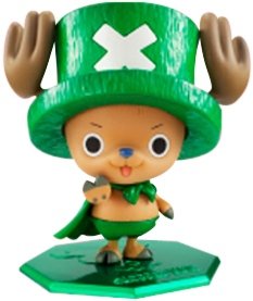 Tony Tony Chopper - Green Ver. figure, produced by Megahouse. Front view.