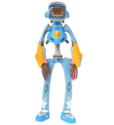 Flcl Canti Doma figure by Doma, produced by Kaching Brands. Front view.