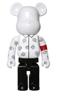 Yellow Magic Orchestra Be@rbrick - 1000%  figure by Yellow Magic Orchestra, produced by Medicom Toy. Front view.