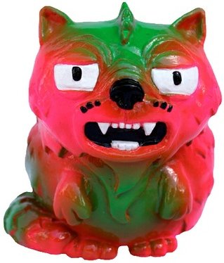 Toxic Kitty - Putrid Pink  figure by Double Haunt, produced by Double Haunt. Front view.