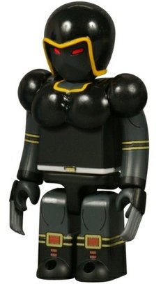 Warsman Kubrick 100% figure, produced by Medicom Toy. Front view.